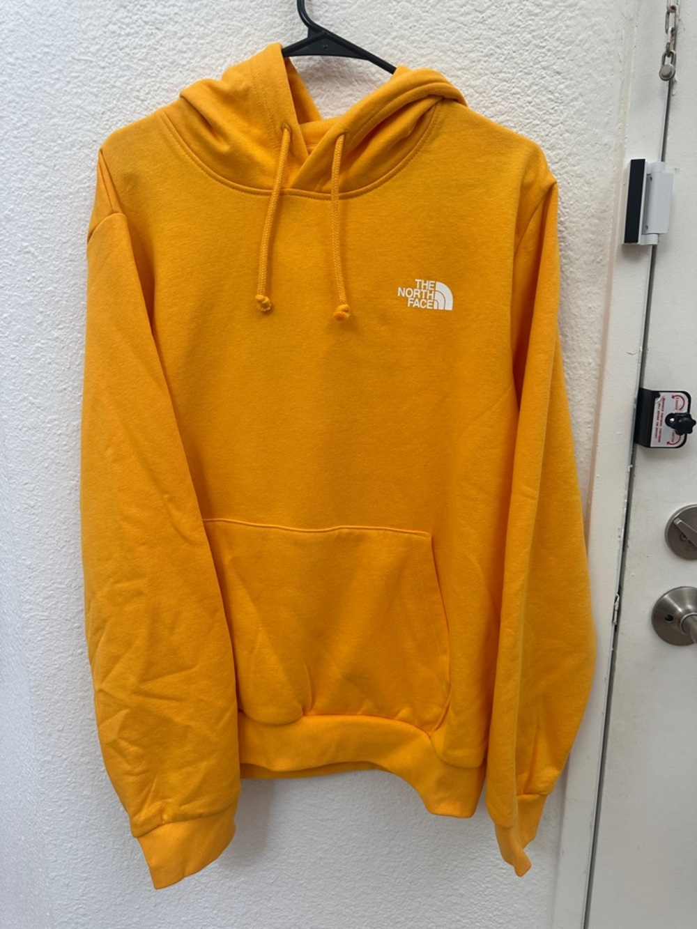 The North Face Men's Mustard Yellow Pullover Hoodie